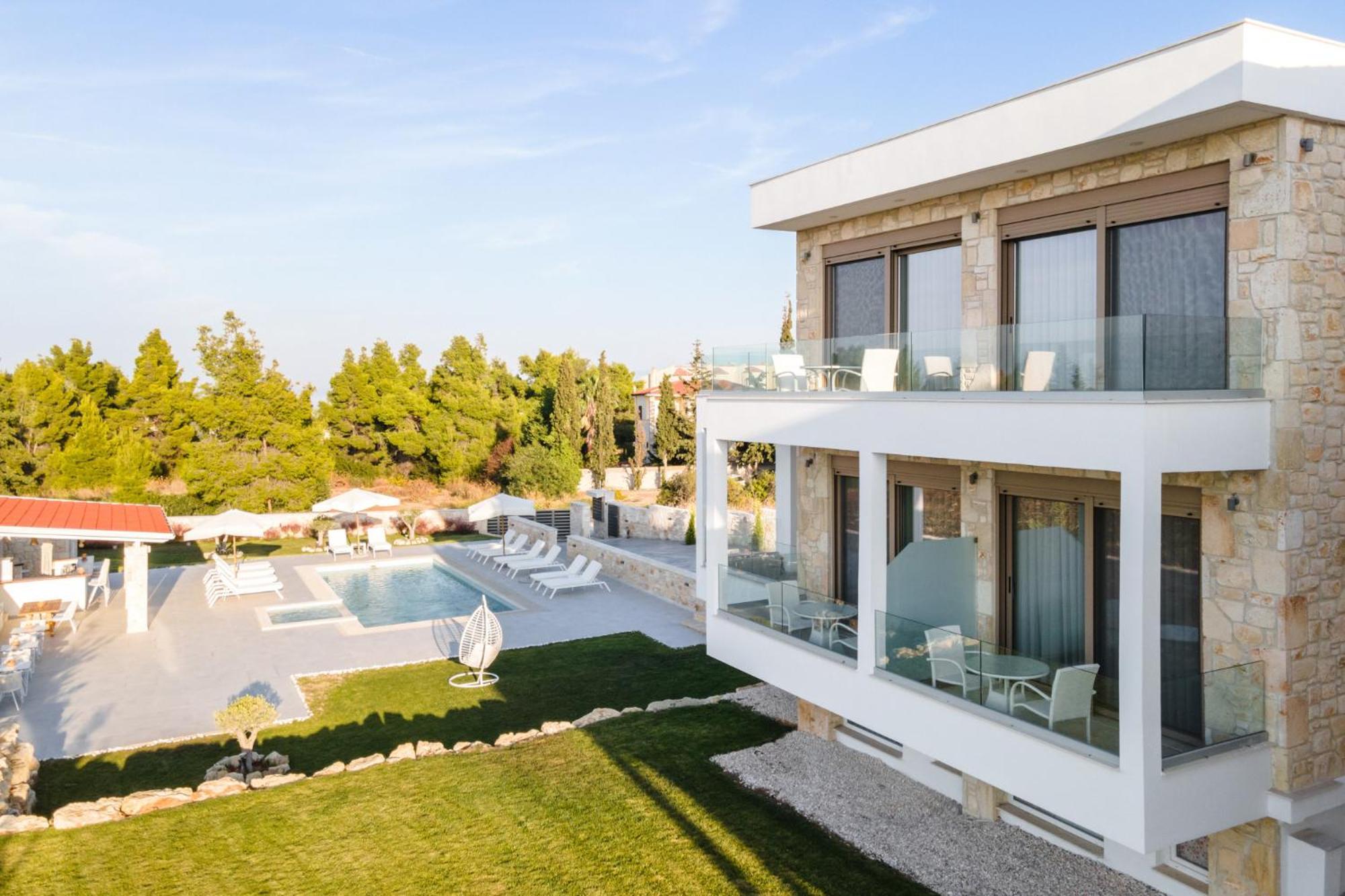Anna Mare Luxury Apartments Áfitos Extérieur photo